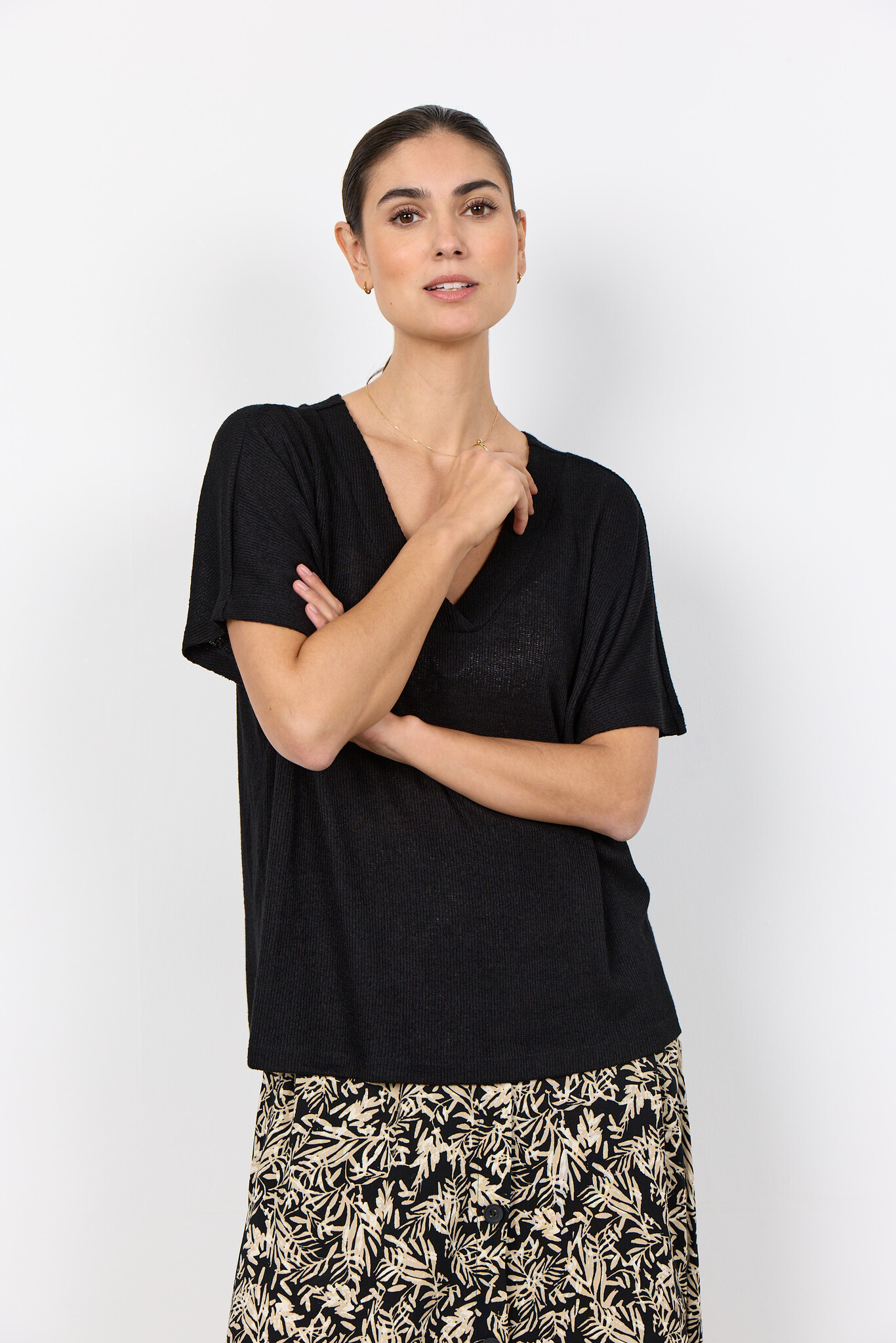 Soyaconcept T-Shirt Delia 1 - Black