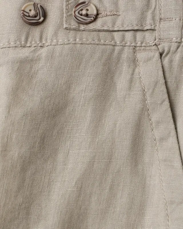 Street One Linnen Broek - Timeless Beige