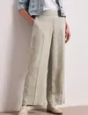 Street One Leinen Hose - Timeless Beige