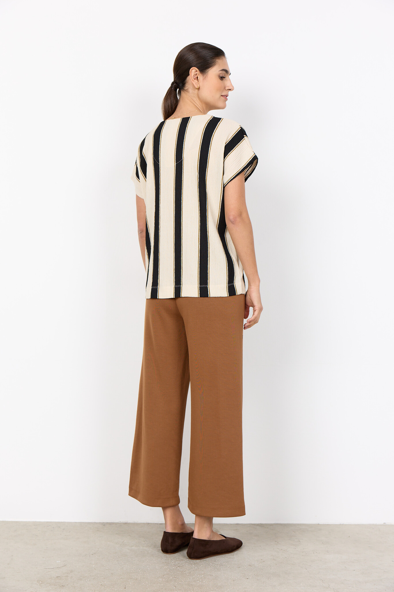 Soyaconcept T-Shirt Finja 1 - Cream Combi