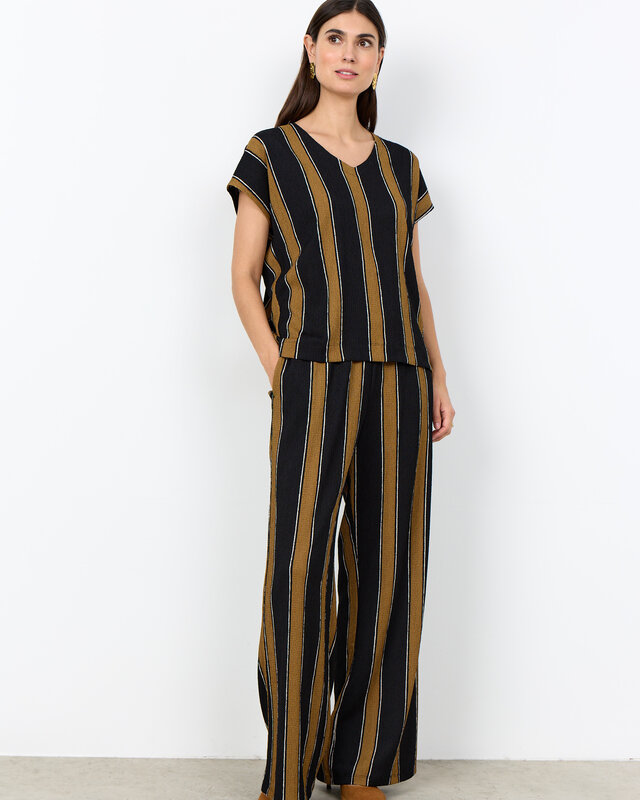 Soyaconcept T-Shirt Finja 1 - Black Combi