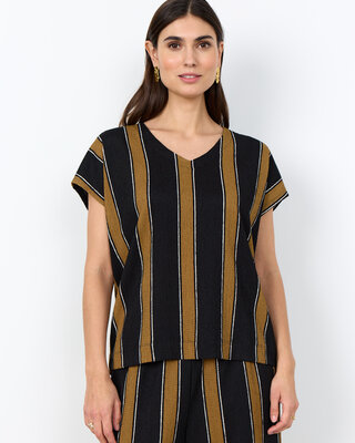 Soyaconcept T-Shirt Finja 1 - Black Combi