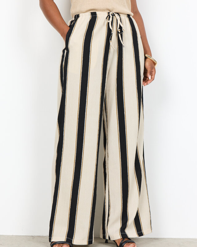 Soyaconcept Pants Finja 2 - Cream Combi