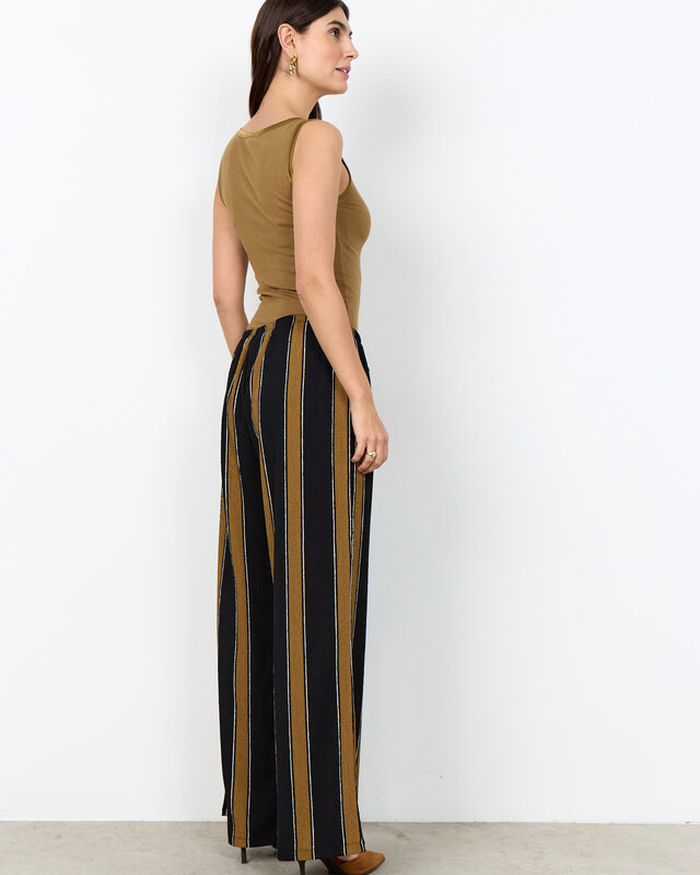 Soyaconcept Pants Finja 2 - Black Combi