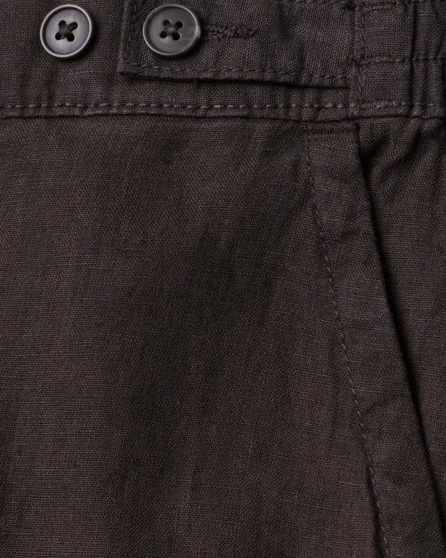 Street One Linnen Broek - Espresso Brown