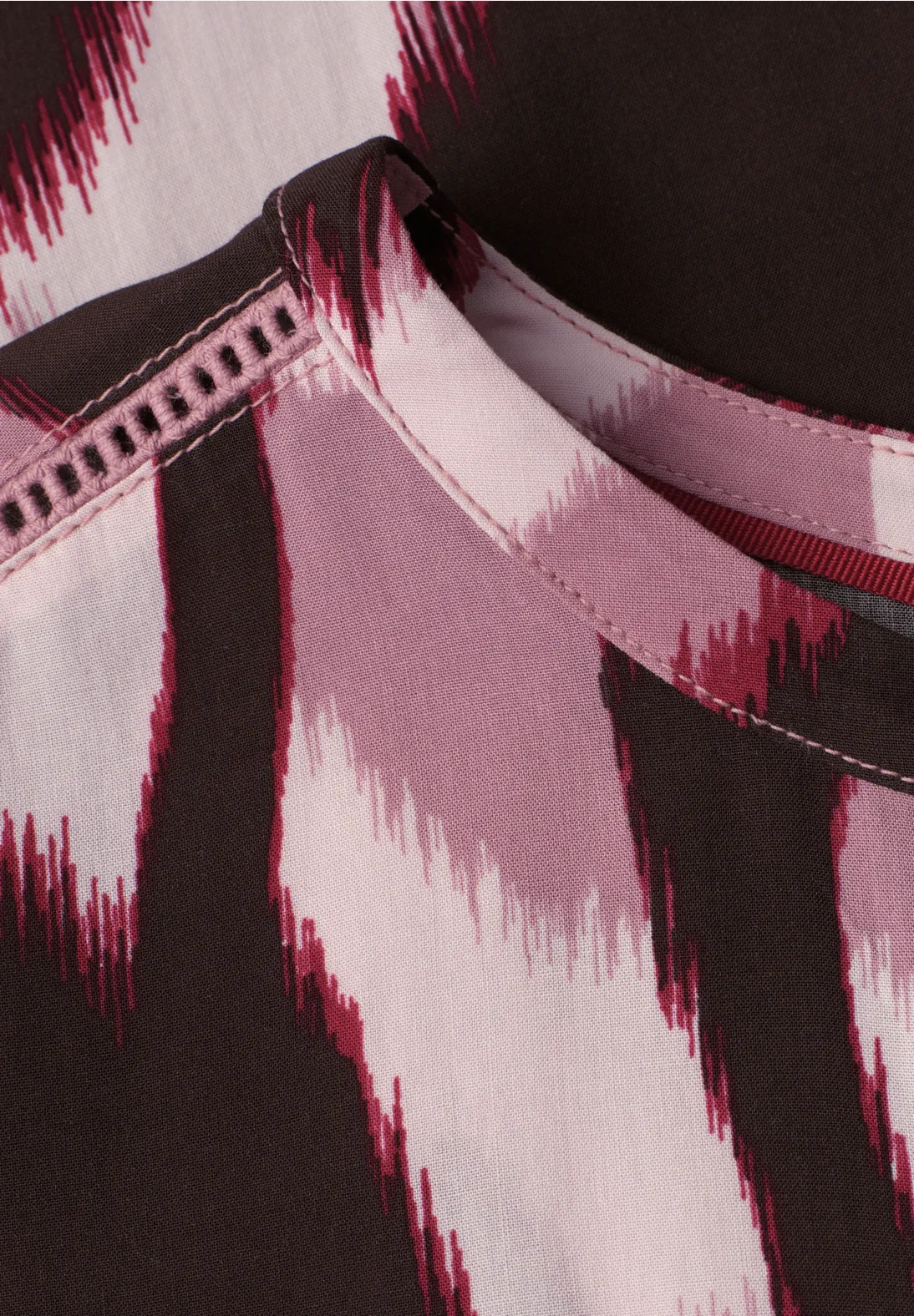 Street One Print Bluse - Clouded Blush