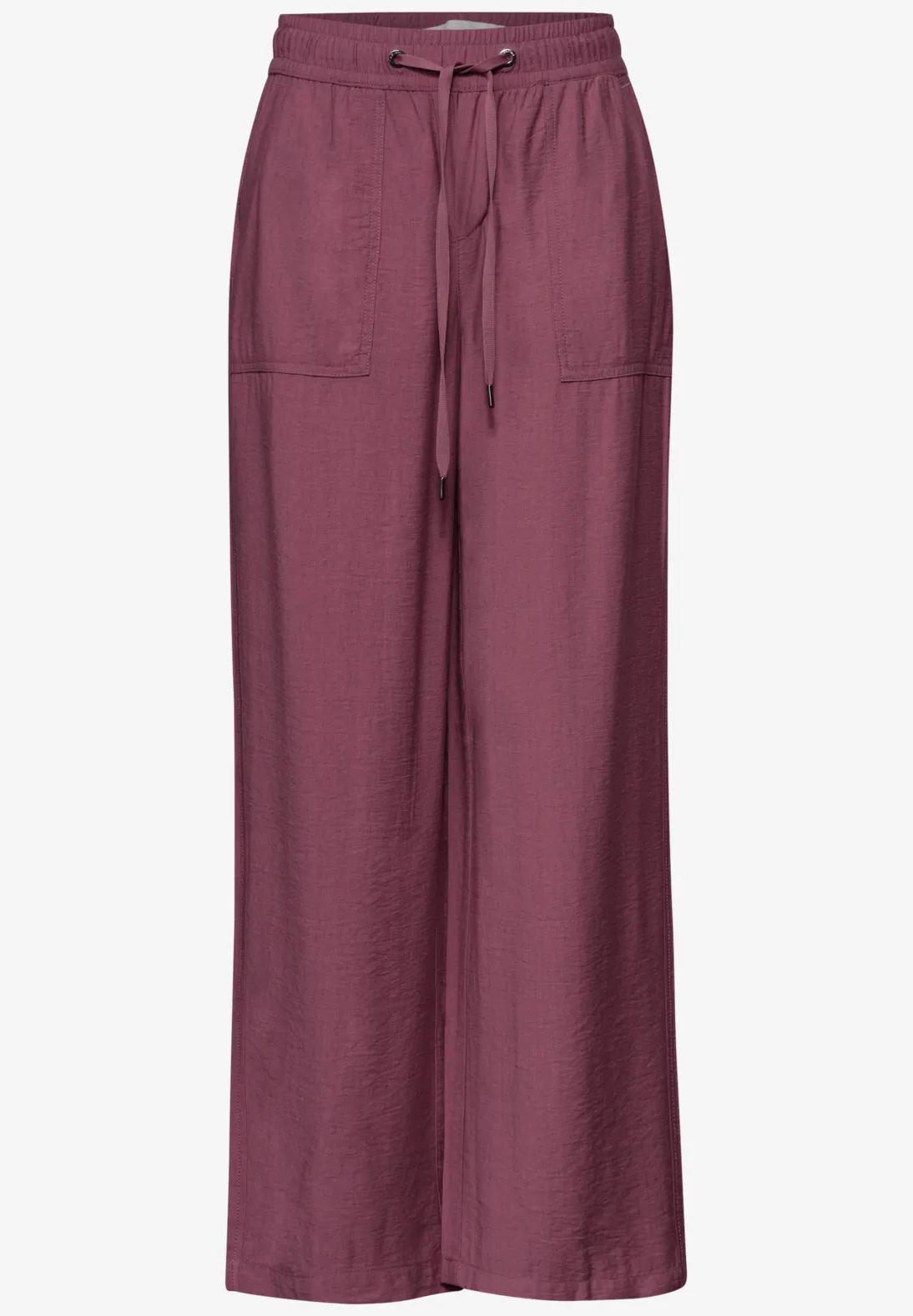 Street One Wide Leg Pants Emee - Dark Clouded Blush
