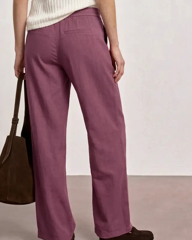 Street One Wide Leg Pants Emee - Dark Clouded Blush