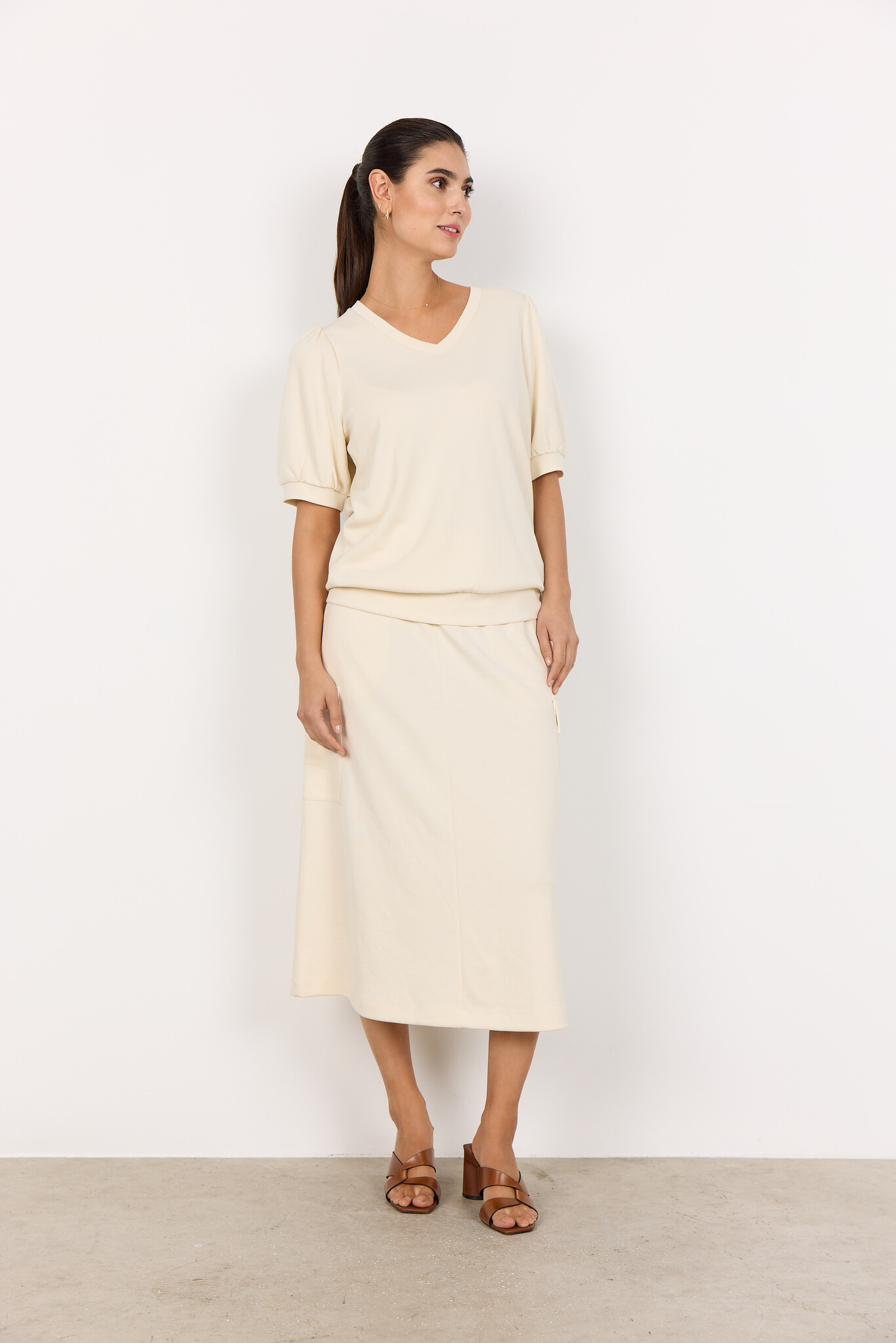 Soyaconcept T-Shirt Banu 238 - Cream