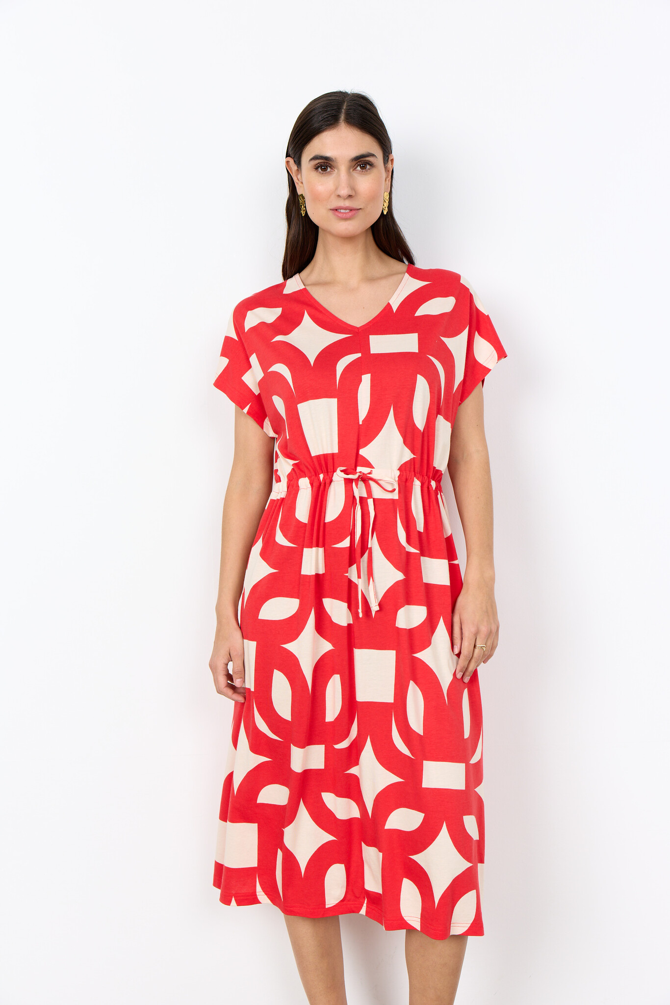 Soyaconcept Jurk Felicity AOP 543 - Bittersweet Combi