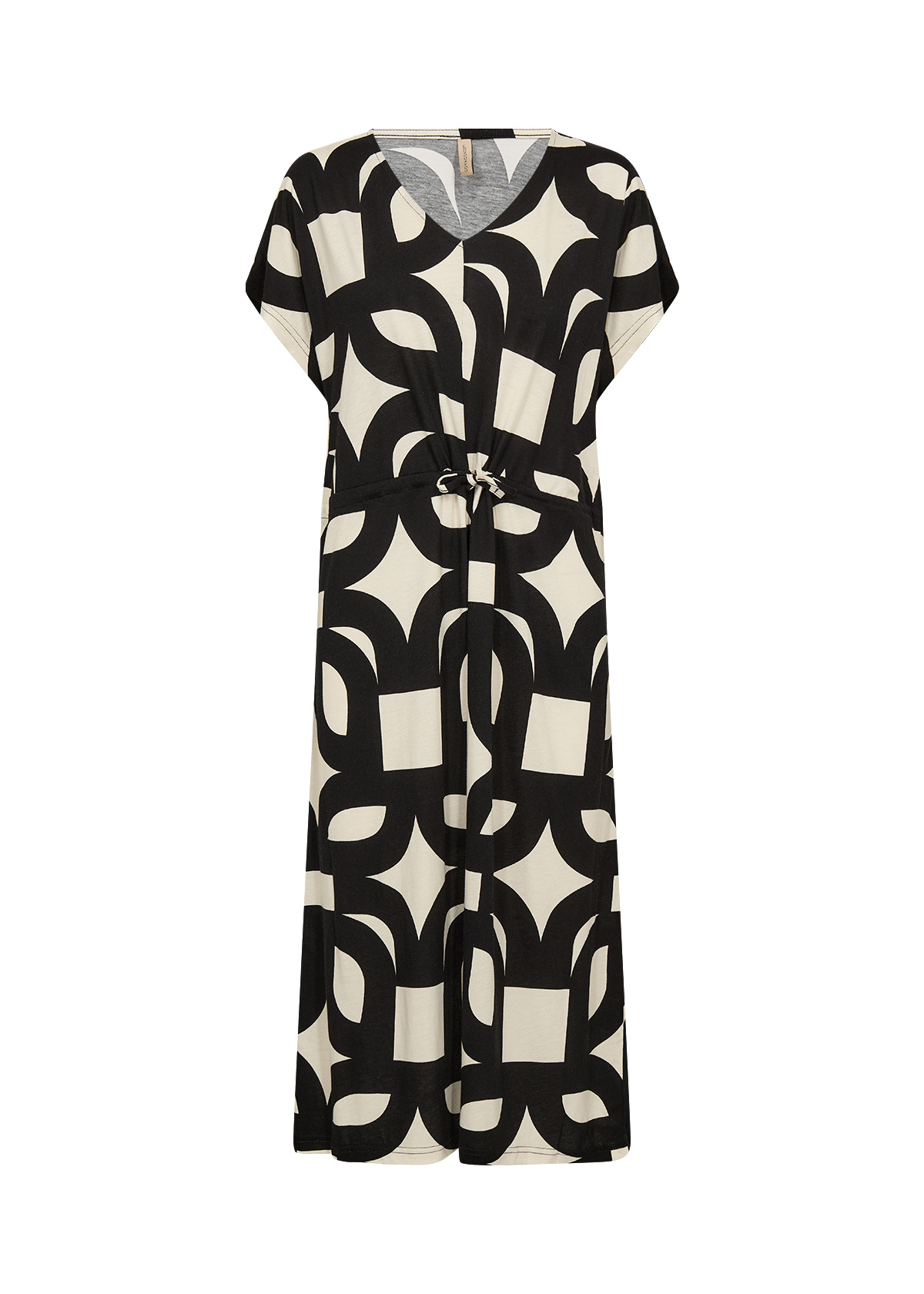 Soyaconcept Kleid Felicity AOP 543 - Black Combi