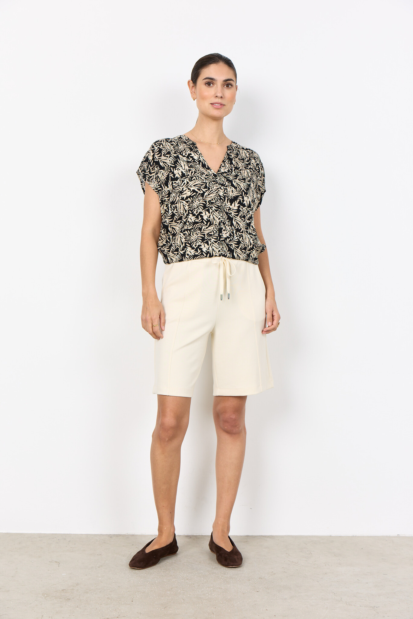 Soyaconcept Bluse Faye 2 - Black Combi