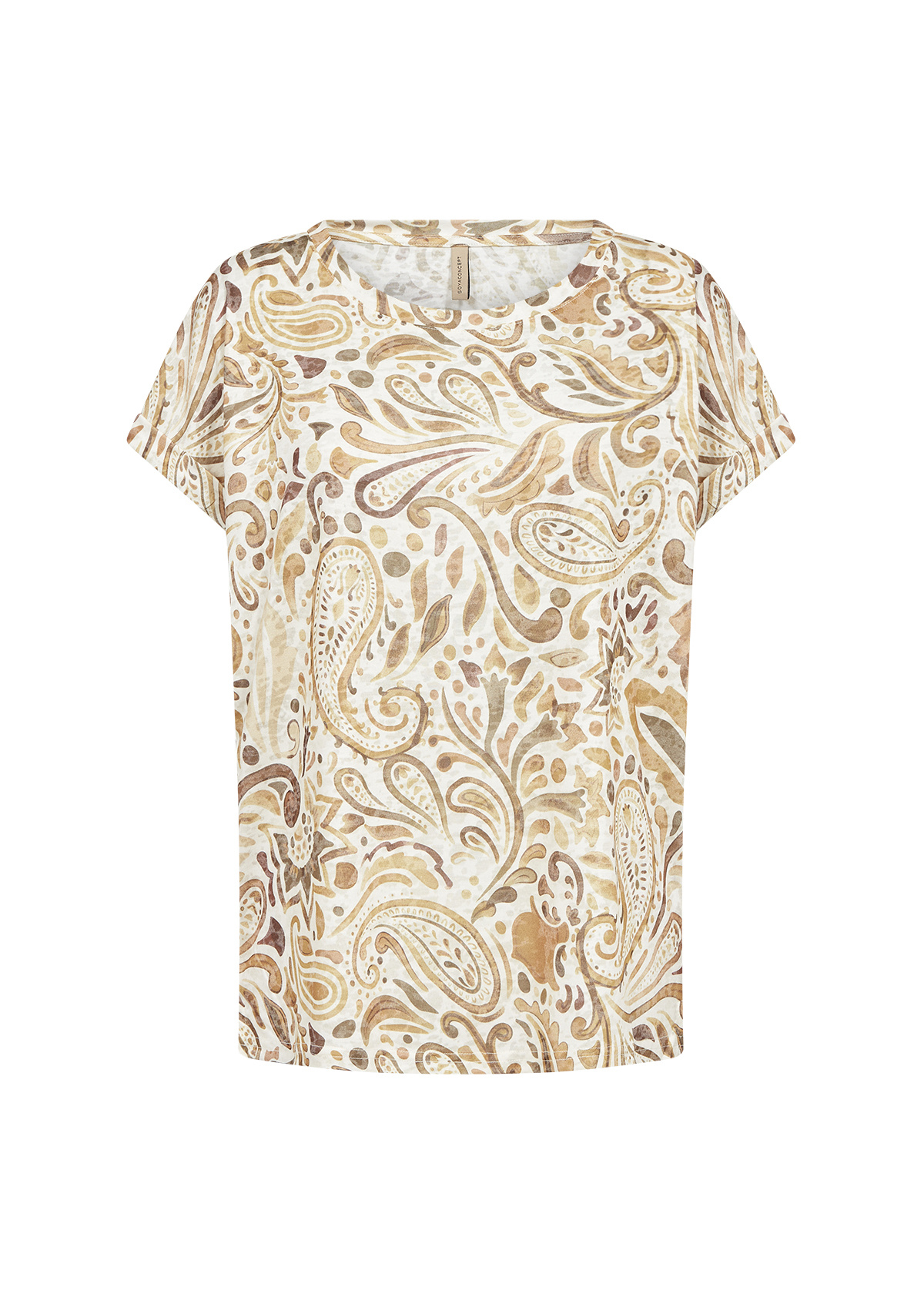 Soyaconcept T-Shirt Panike 58 - Butternut Combi