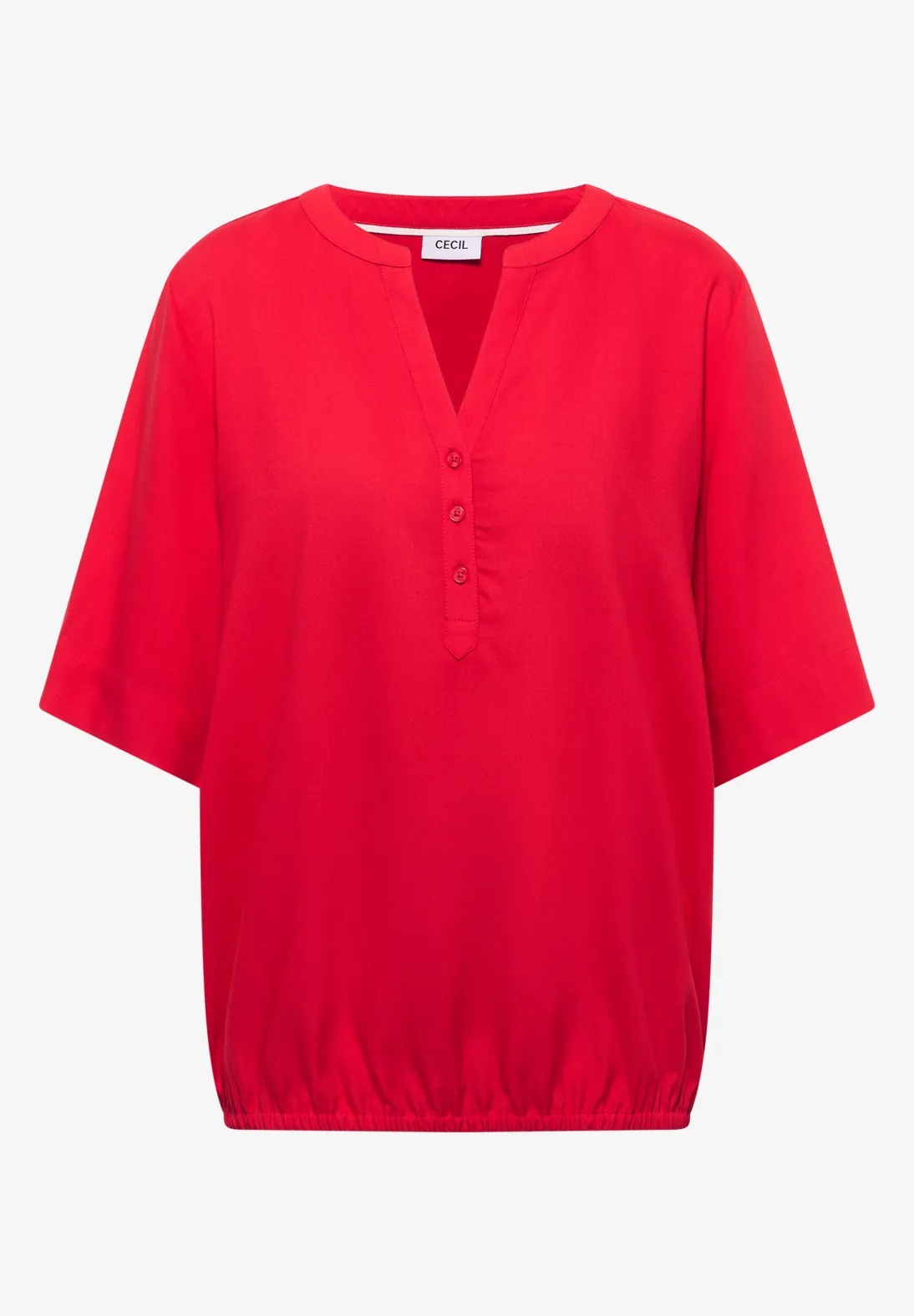 Cecil Blouse Korte Mouw - Glazed Apple Red