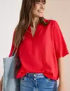 Cecil Blouse Korte Mouw - Glazed Apple Red