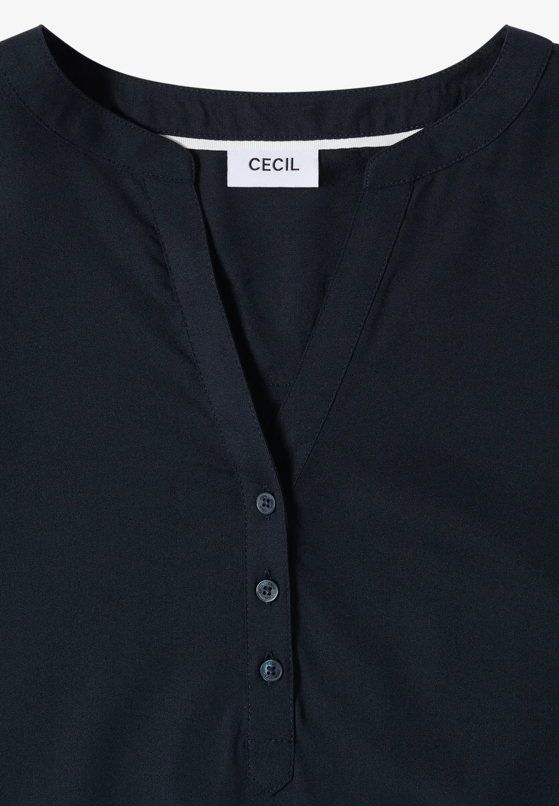 Cecil Short Sleeve Blouse - Universal Blue