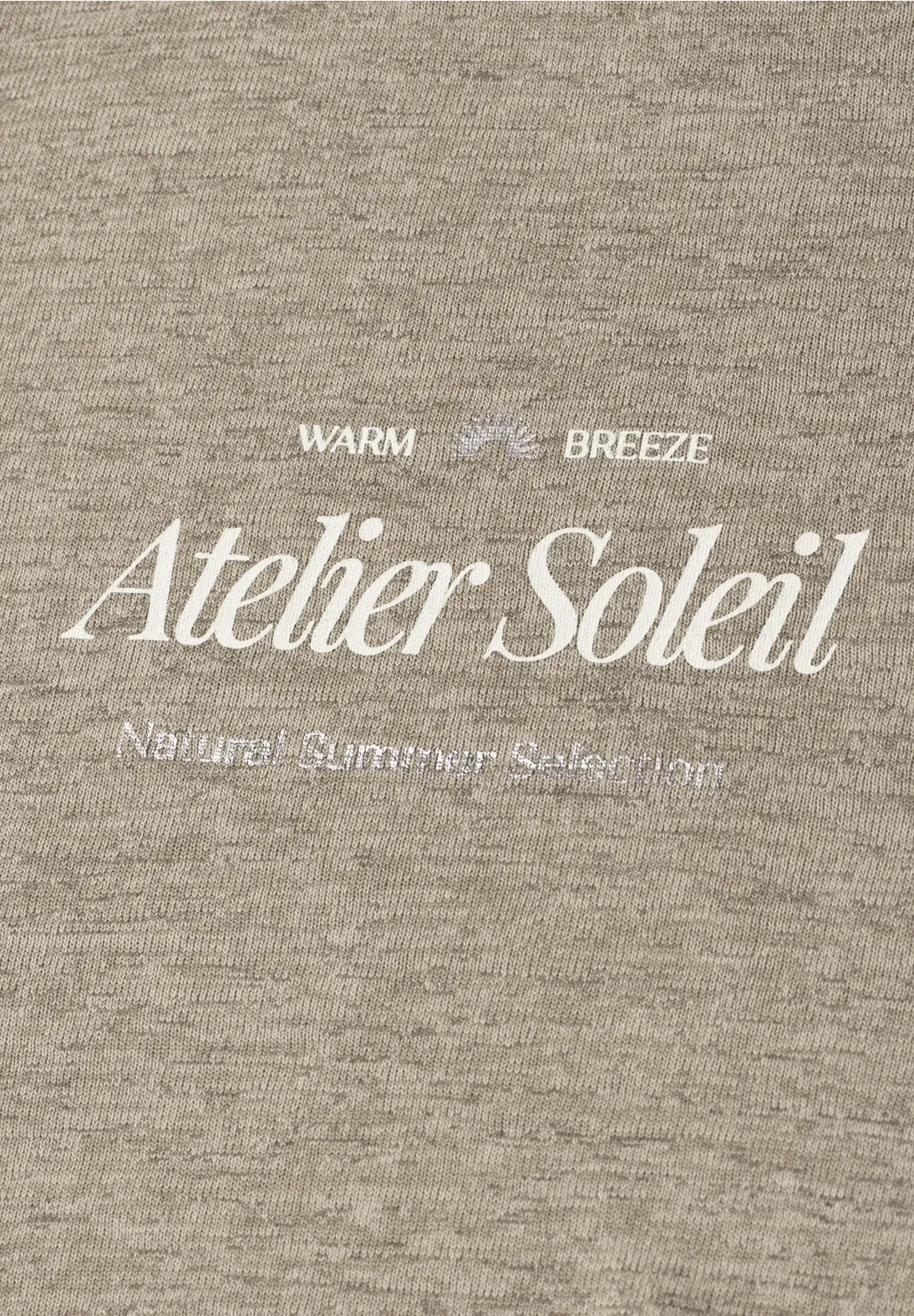 Street One Shirt met Tekst - Timeless Beige