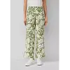 Culotte mit Print - Olive Green