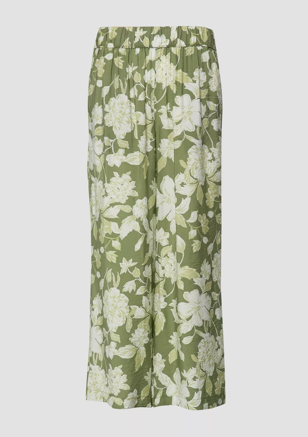 S. Oliver Culotte mit Print - Olive Green