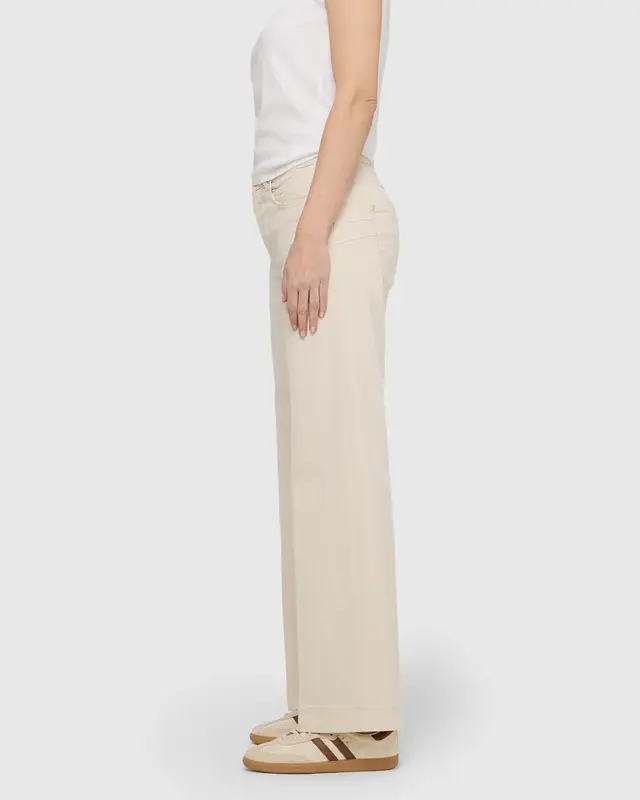 Mac Jeans  Rich Palazzo Jeans - Antique White PPT