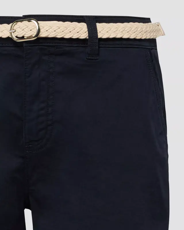 S. Oliver Korte Broek, Riem - Navy