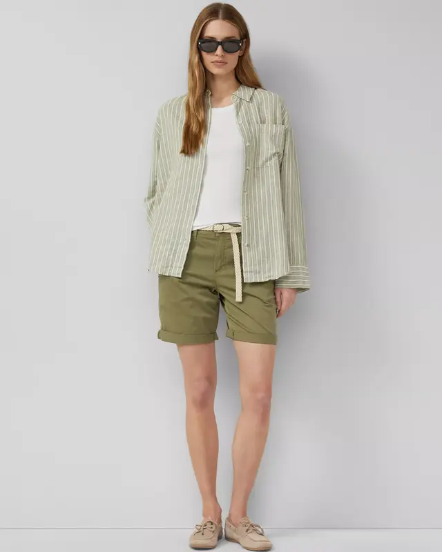 S. Oliver Bermuda - Olive Green