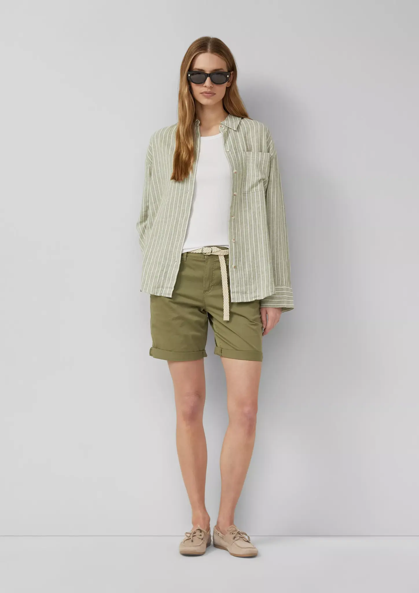 S. Oliver Bermuda - Olive Green