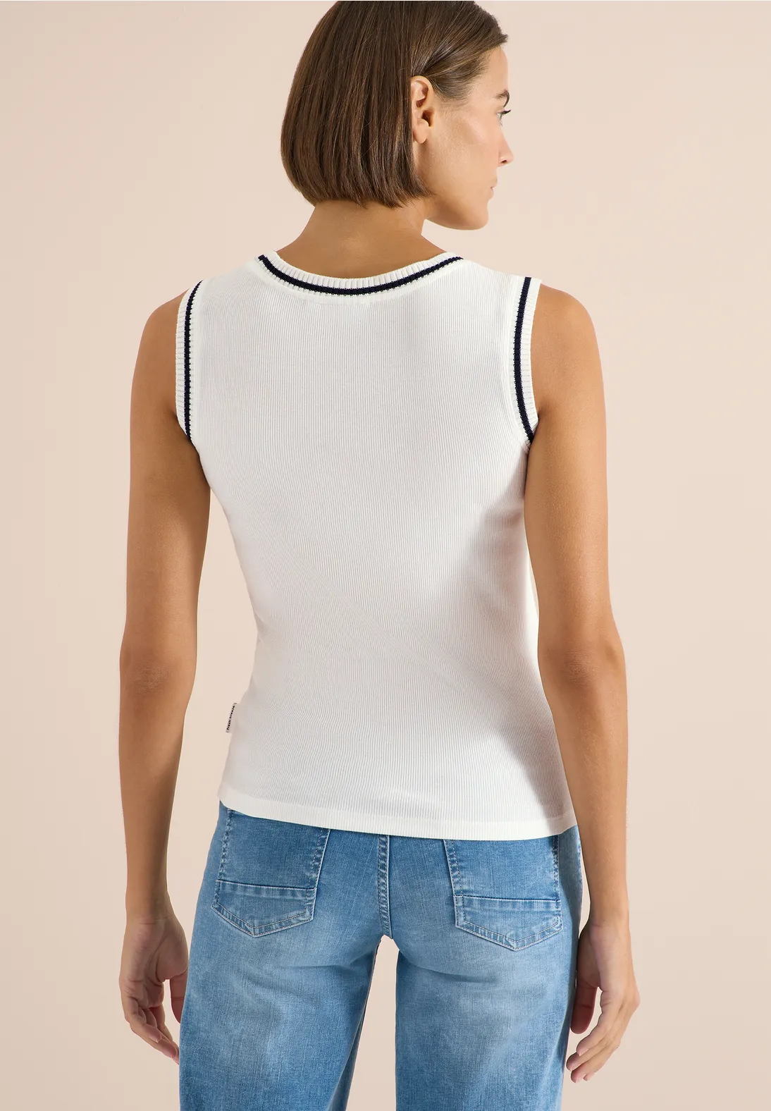 Cecil Top - Vanilla White