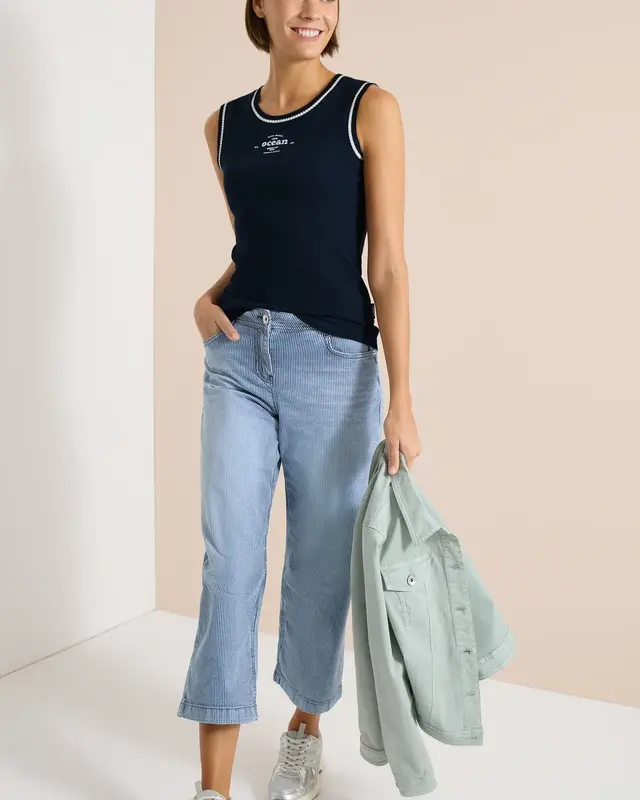 Cecil Top - Universal Blue