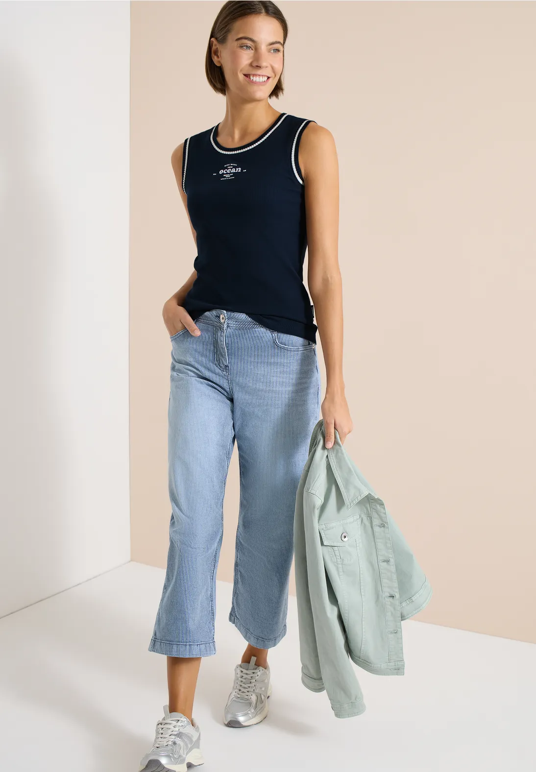 Cecil Top - Universal Blue