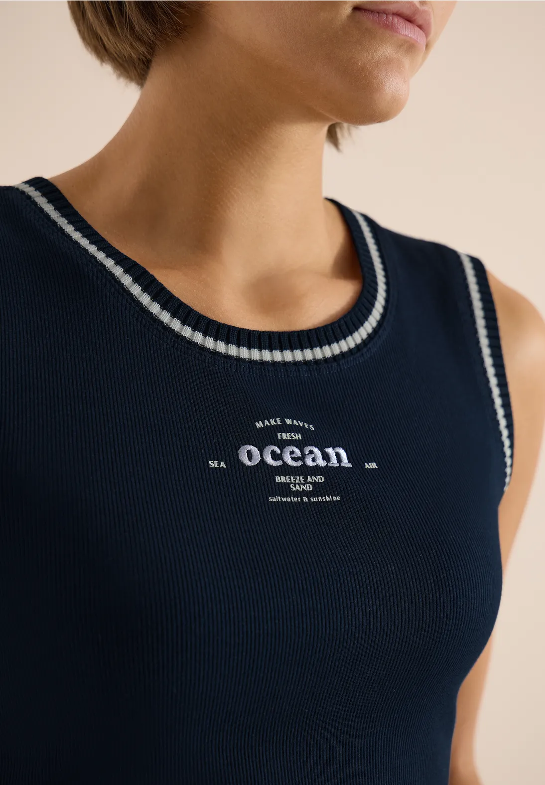 Cecil Top - Universal Blue