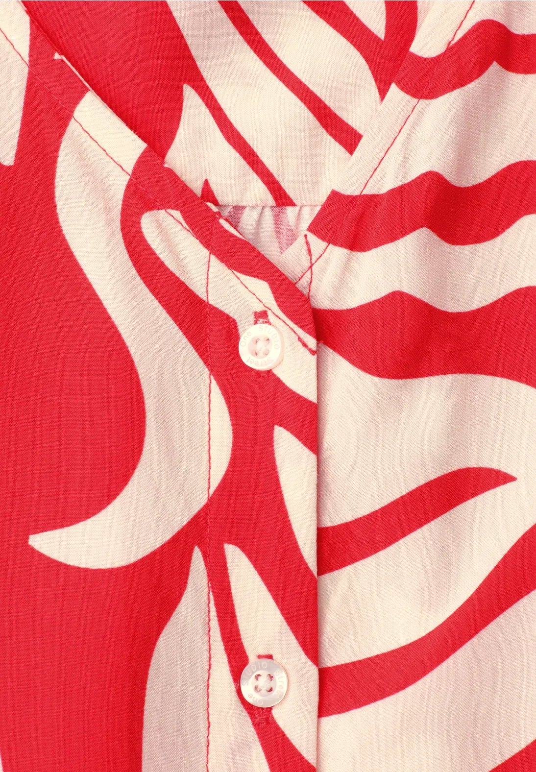 Street One Studio Blouse Bloemenprint - Chili Red