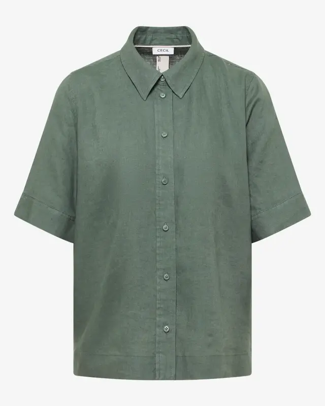 Cecil Linen Blouse - Just Khaki