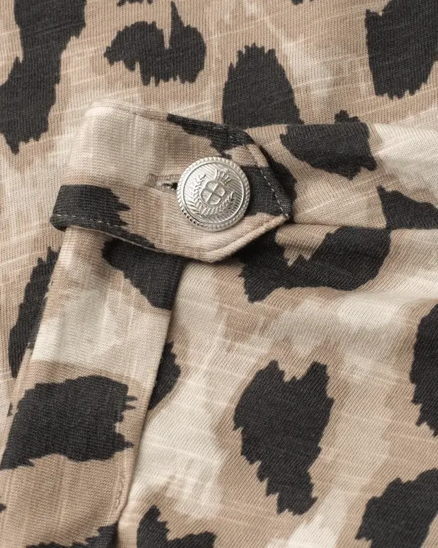 Street One Shirt Leo Print - Timeless Beige