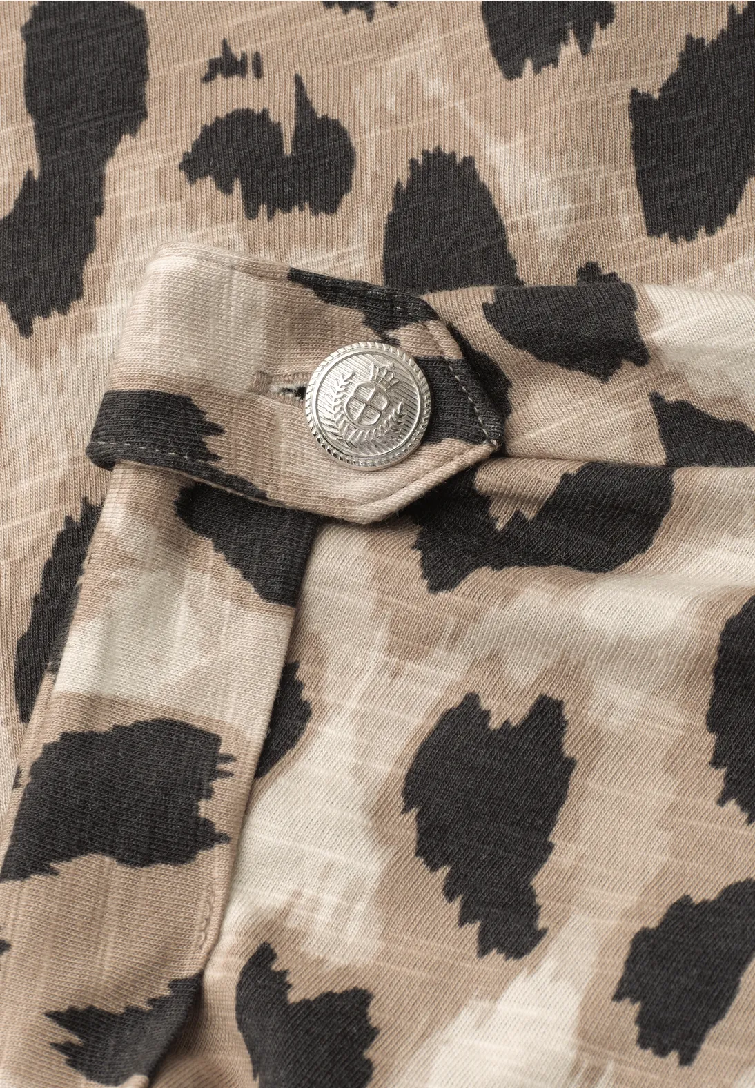 Street One Shirt Leo Print - Timeless Beige