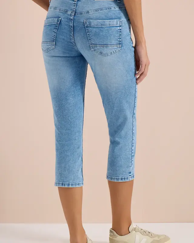 Cecil Casual Fit Jeans Scarlett - Light Blue Washed