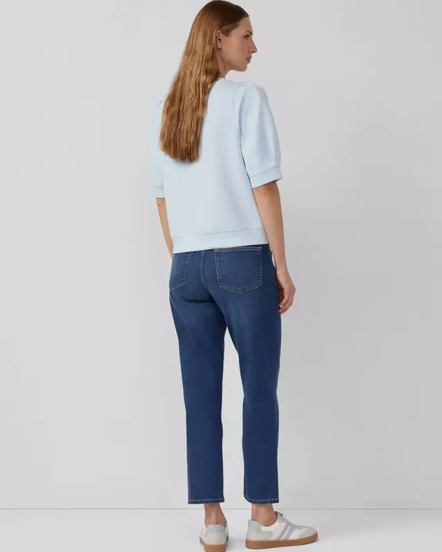 S. Oliver Scuba Sweatshirt - Light Blue