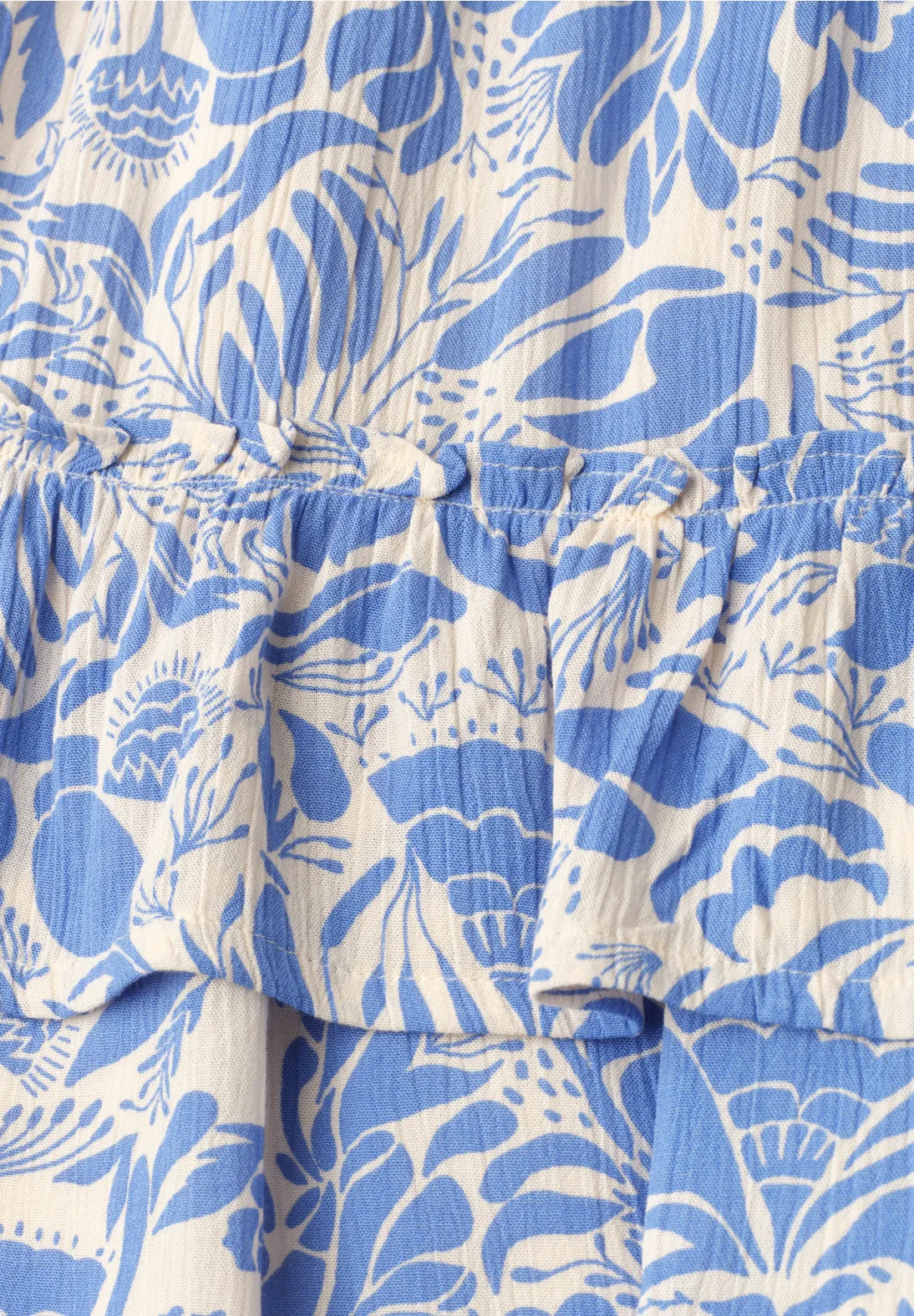 Street One Studio Rok Bloemenpatroon - Eventide Blue