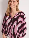 Street One Materialmix Shirt - Clouded Blush