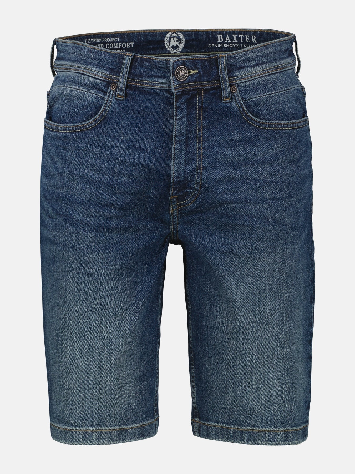 Lerros Flexibele Denim Short - Classic Navy