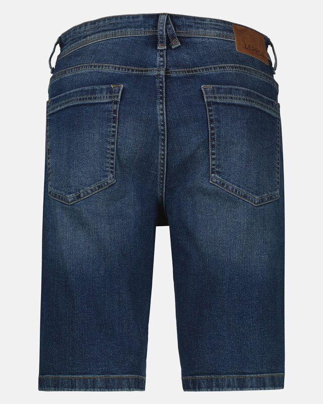 Lerros Flexibele Denim Short - Classic Navy