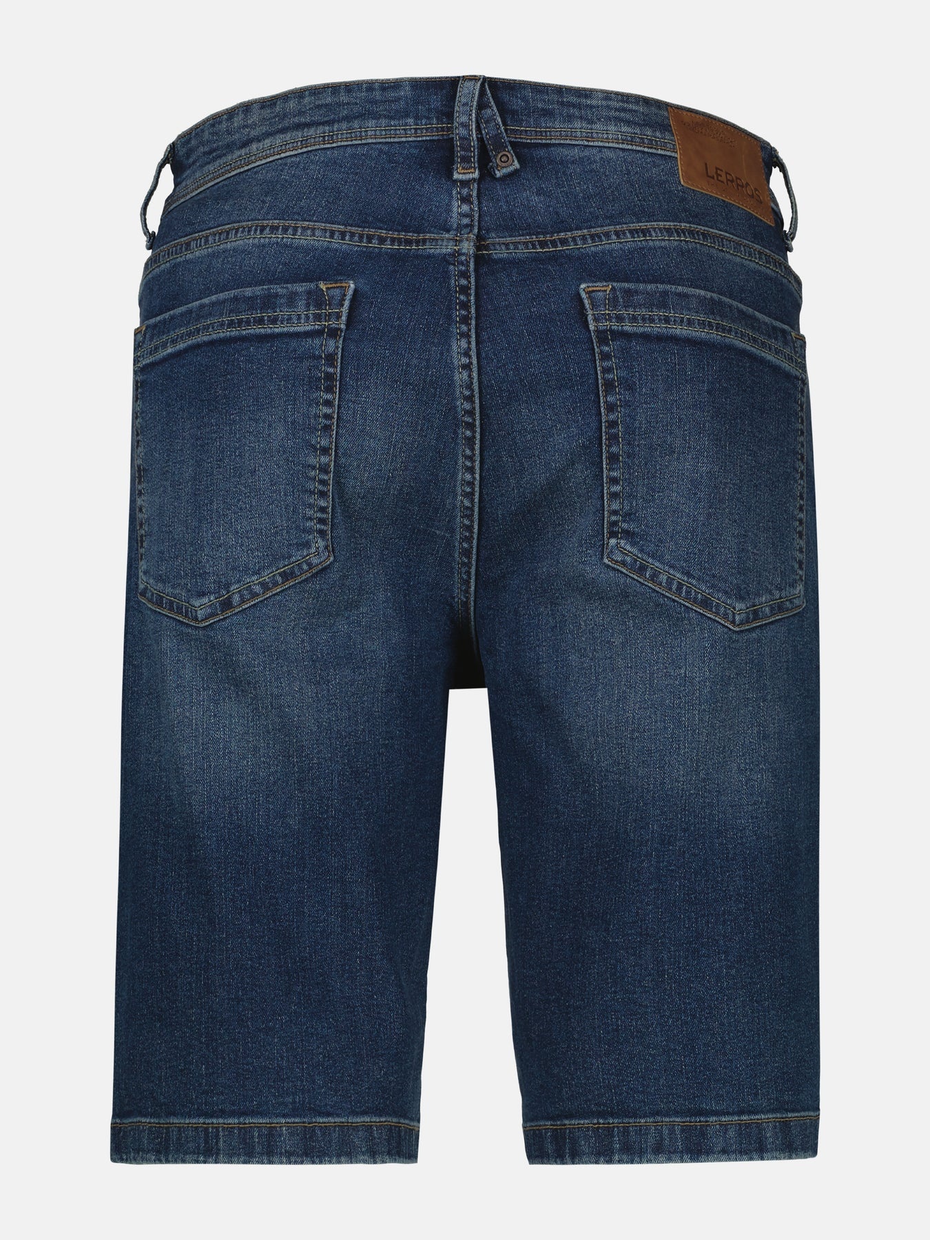 Lerros Flexibele Denim Short - Classic Navy