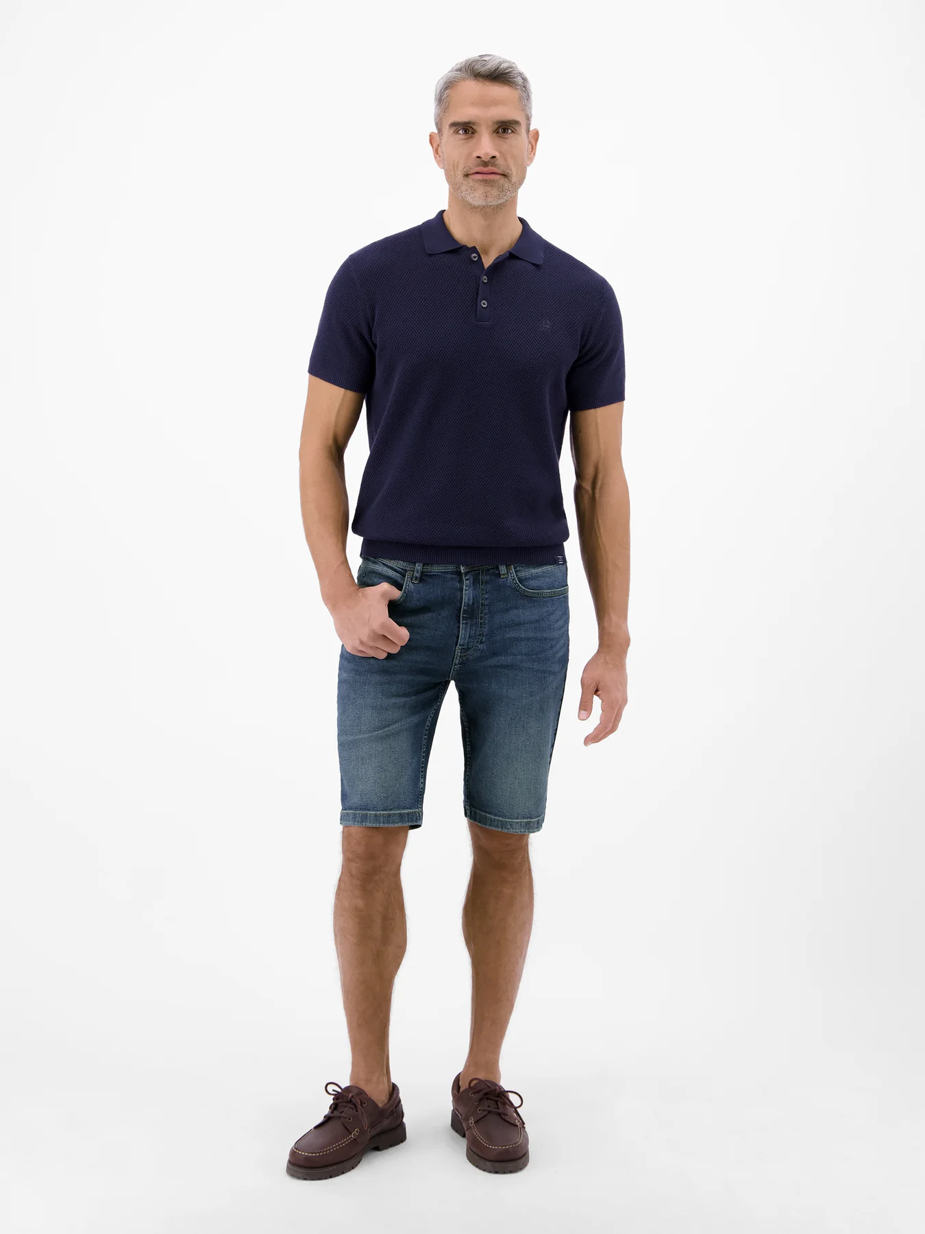 Lerros Denim Short - Classic Navy