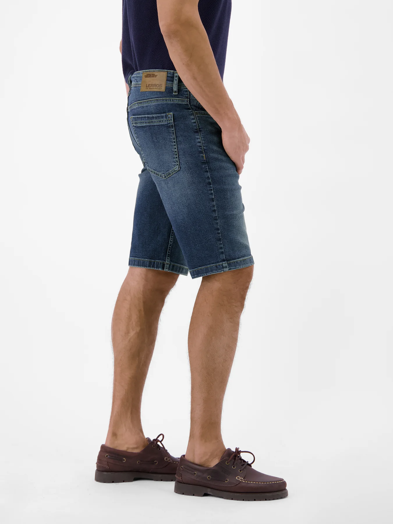 Lerros Denim Short - Classic Navy