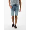 Denim Short - Light Blue Used Wash