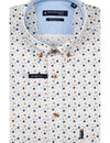 Giordano Kurzarm Print Hemd - Navy