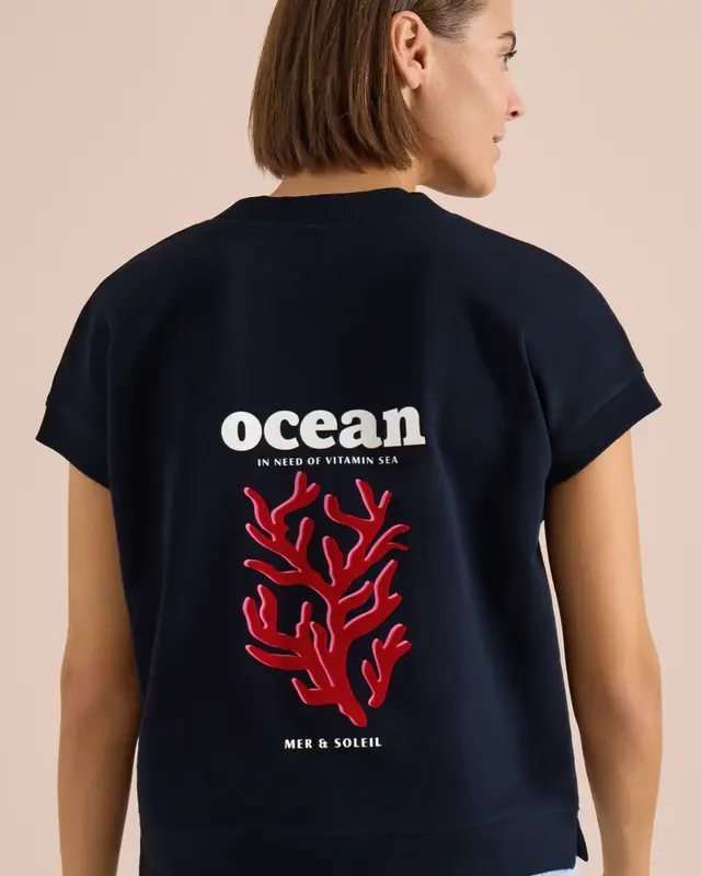 Cecil Sweater Rugprint - Universal Blue