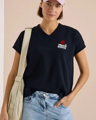 Cecil Sweater Rugprint - Universal Blue