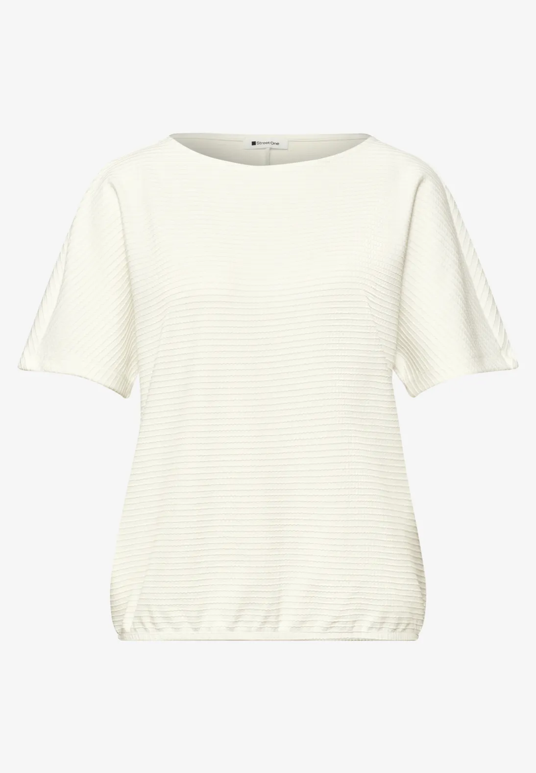 Street One Structuur Shirt - Off White