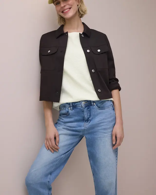 Street One Structured Shirt - Off White